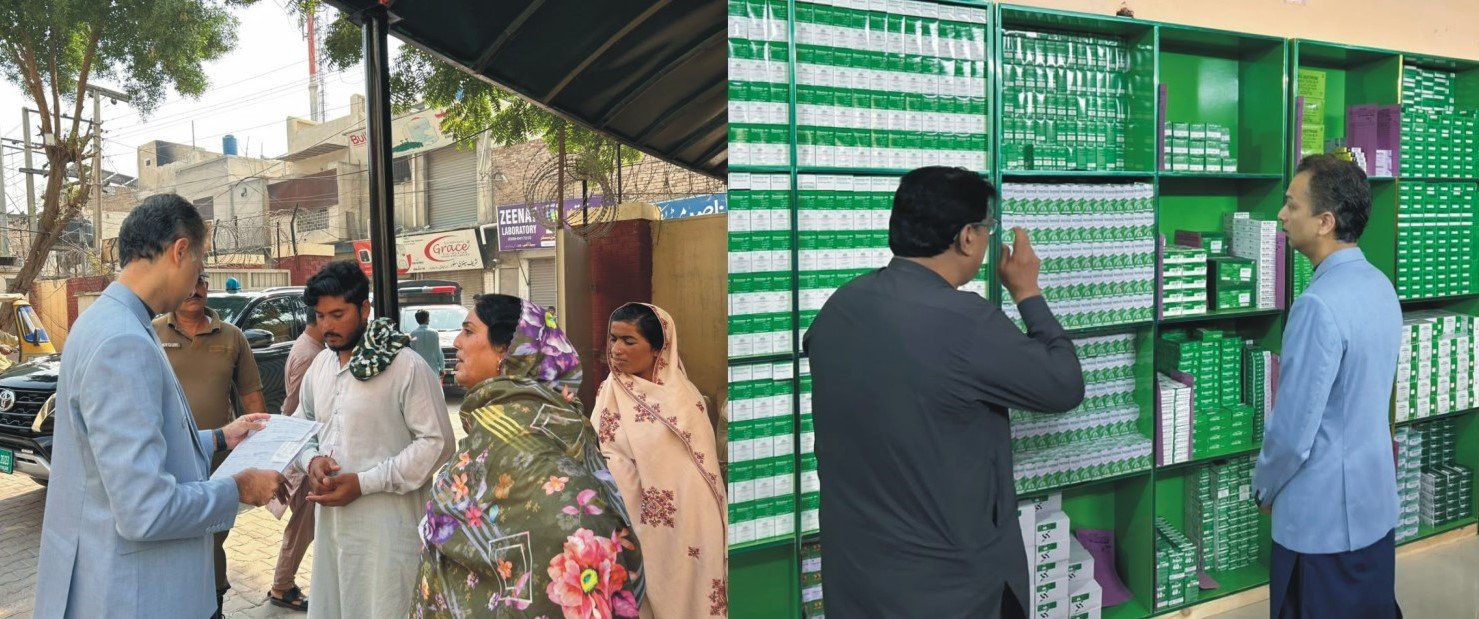 ڈپٹی کمشنر سید حسن رضا کا زنانہ جوبلی ہسپتال اورگرلز سکولوں کا دورہ